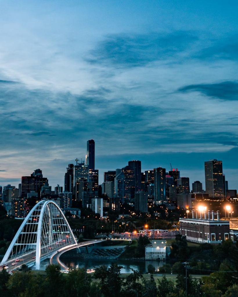 Photograph of Edmonton featured on Flare singles events page