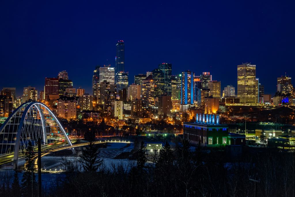 Edmonton city view