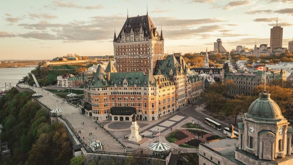 Château Frontenac and Old Québec