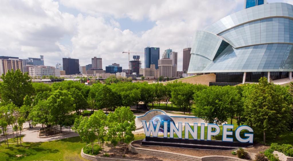 View of Winnipeg featured on Flare speed dating page